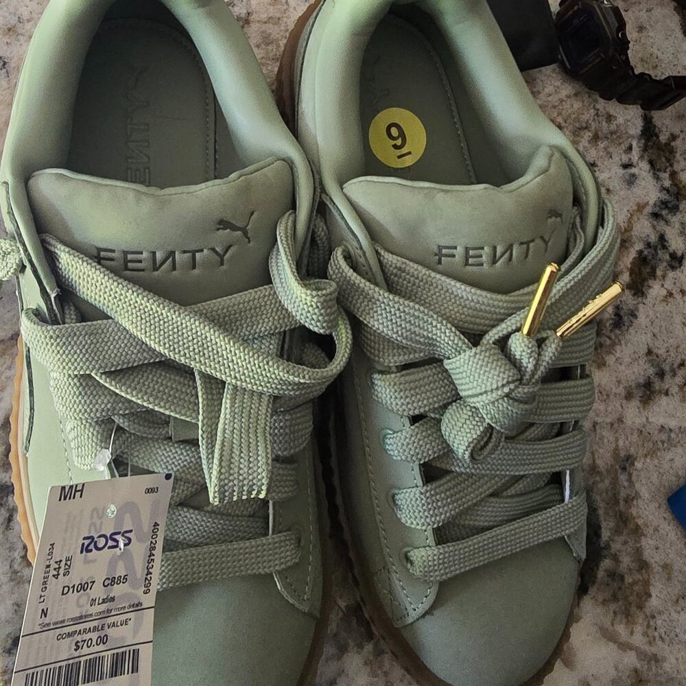 New Fenty puma green 9